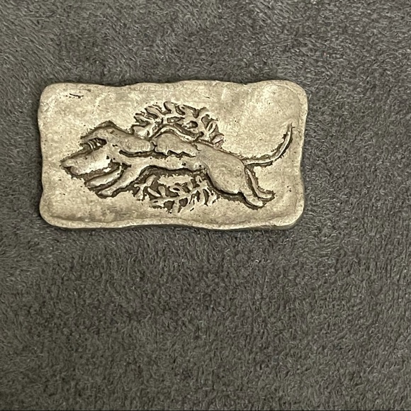 Other - Little silver bar for death of a dog